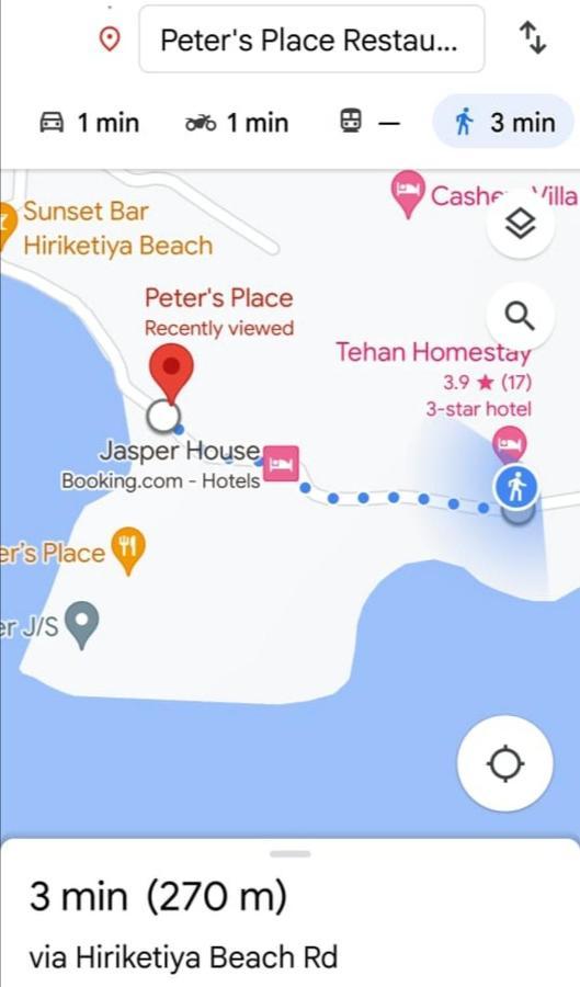 Tehan Homestay 디크웰라 외부 사진